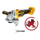 Polizor unghiular 125mm, motor fara perii, control viteza variabil, fara baterie, priza EU