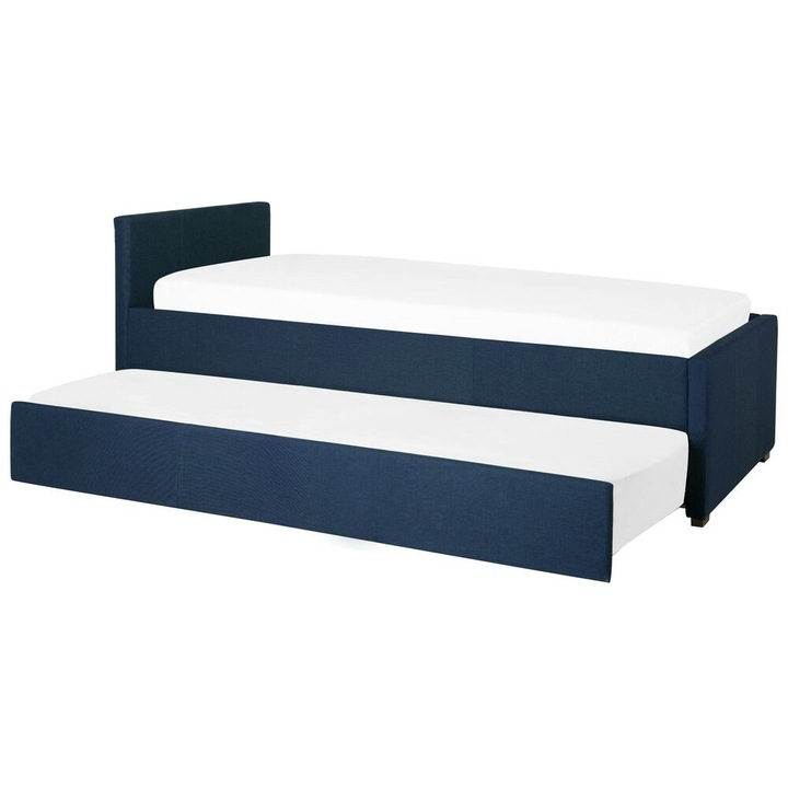 Pat extensibil Marmande 90 x 200 cm Bleumarin