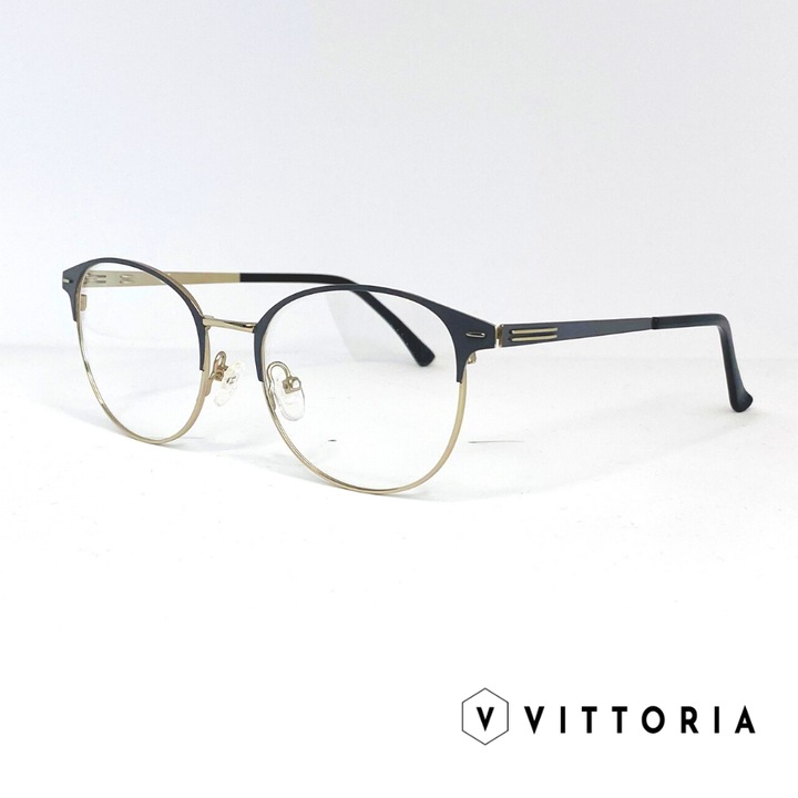 Rame ochelari unisex VITTORIA, Metalice, Ultra rezistente si usoare, model Bonno, Gri/Argintiu