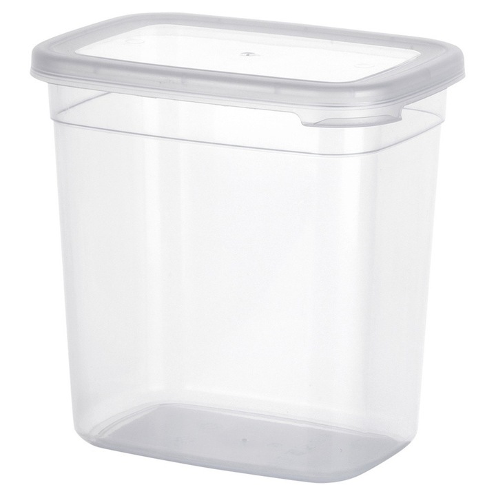 Set De Recipiente Pentru Produse Vrac, Vilde, 16.5 x 11 x 16 cm, Sticla, Fara BPA, Potrivit Pentru Frigider, Cuptor Cu Microunde, Congelator Si Masina De Spalat Vase, 12 Bucati, Transparent