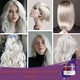 Masca nuantatoare tratament par Mov/Violet Karseell, neutralizeaza tonurile galbene si portocalii, hidrateaza si repara parul blond, decolorat sau gri, 500ml