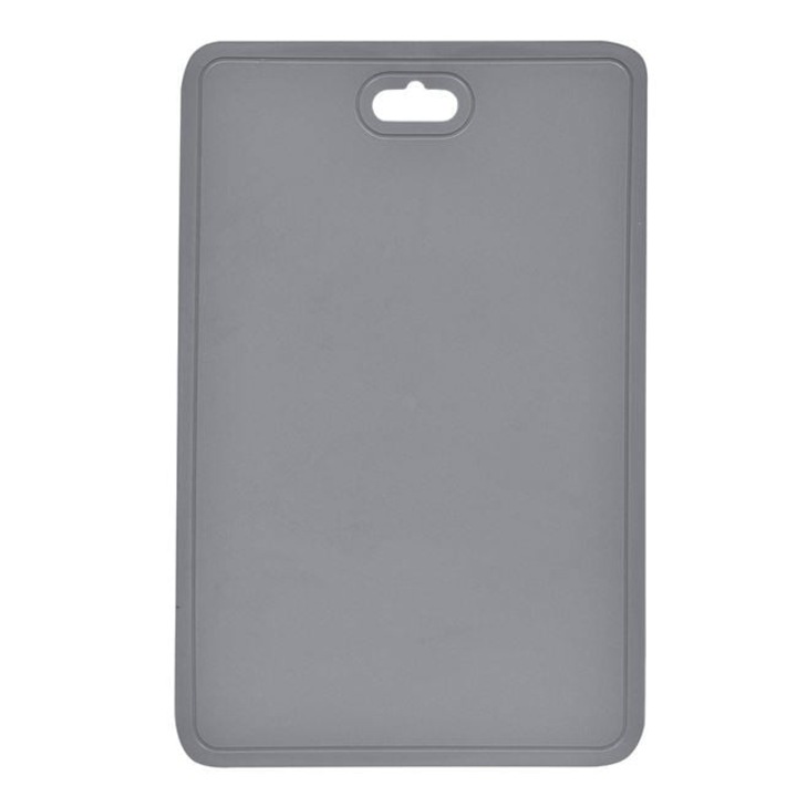 Tocator de Bucatarie Flexibil Gri, Plastic Rezistent, 32, 5 x 21 cm – Transfer Usor Alimente