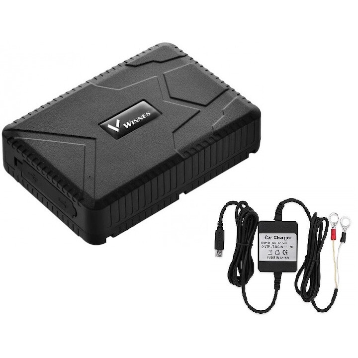 Dispozitiv de urmarire GPS Tracker GizMondo® TK915 -- 4G --, + Incarcator permanent auto, Waterproof, magnet puternic, baterie 10000 mAh, urmarire si localizare auto, moto, functioneaza in retelele Orange, Vodafone, DIGI