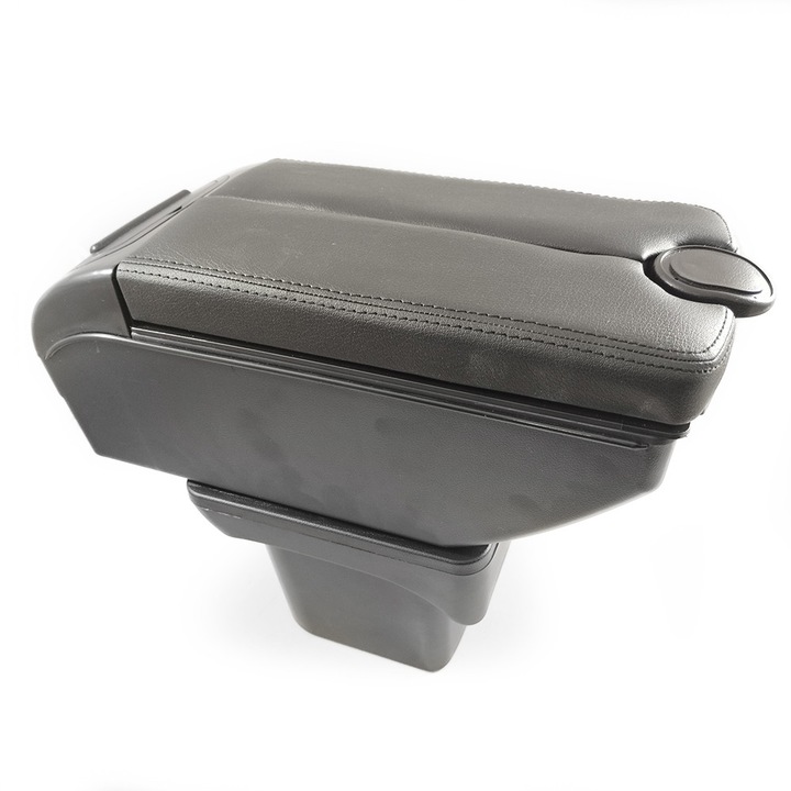 Cotiera Consola Centrala Cutie Depozitare Organizator USB Pentru Chevrolet Cruze 2009 - 2014 Glisanta Suport Pentru Pahare Negru Piele