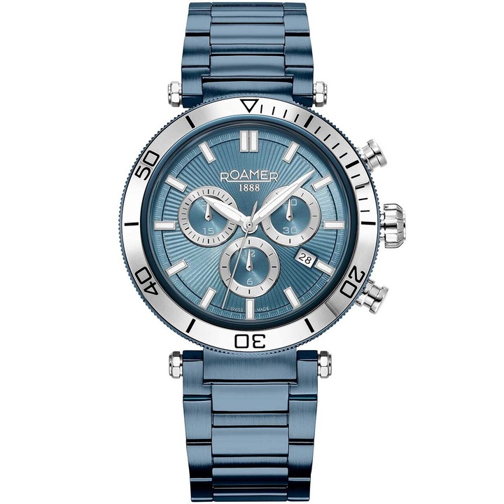 Roamer 994837 41 45 20 férfi karóra, kvarc, 43mm, 5ATM