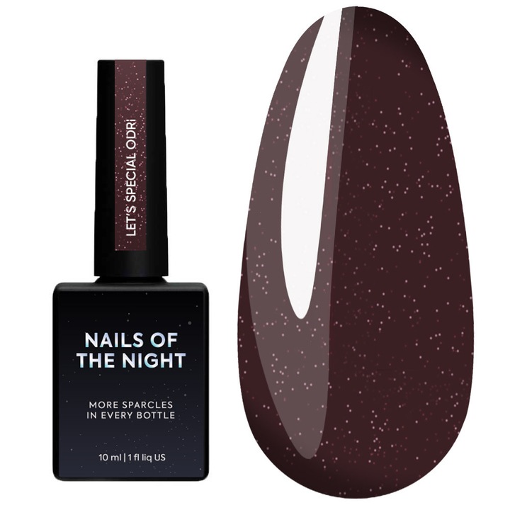 Полуперманентен лак за нокти NAILSOFTHENIGHT Let's Special Odri, 10 ml