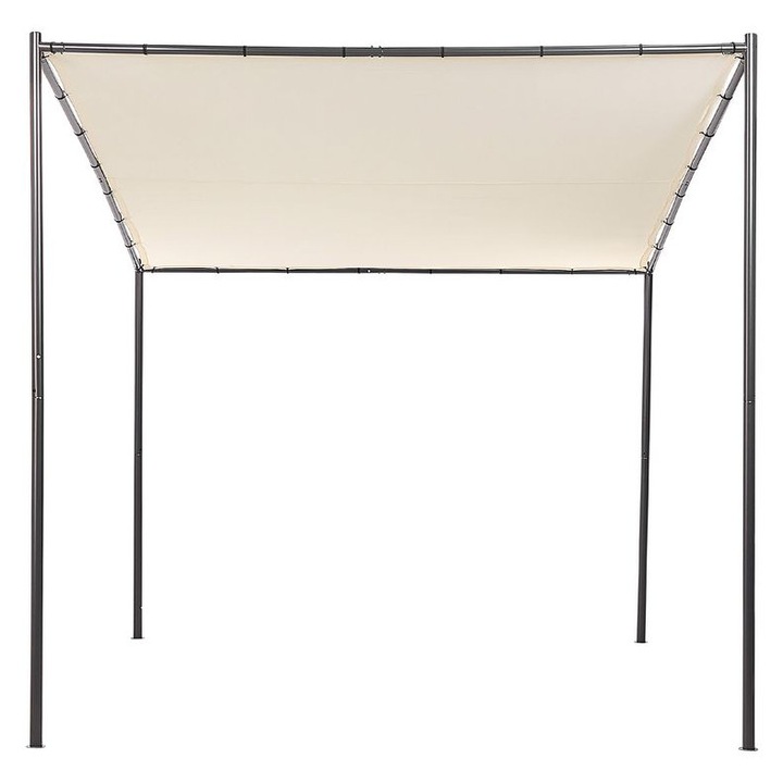 Foisor metalic bej 282 x 294 cm Vimino