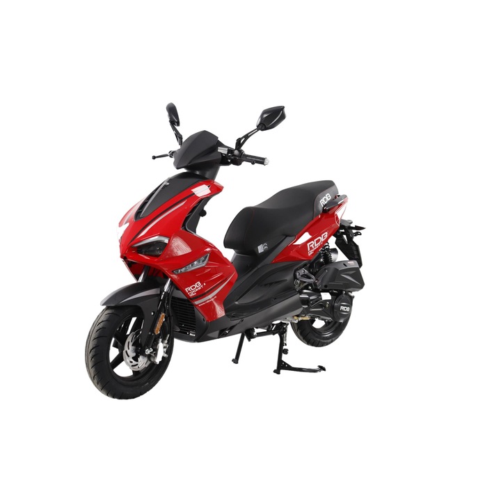Scuter benzina RDB ROCKET II, Euro 5+, 125cc, 4 timpi, Rosu + CIV inclus