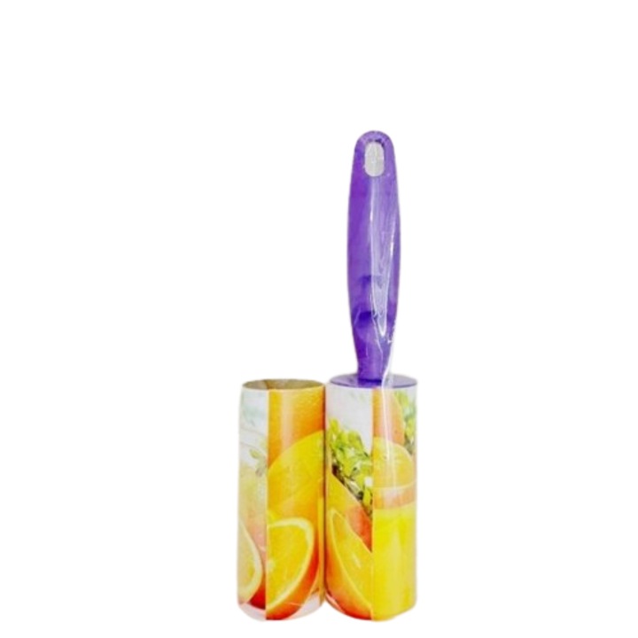 Szöszhenger utántöltővel, PVC+papír, 10x4 cm
