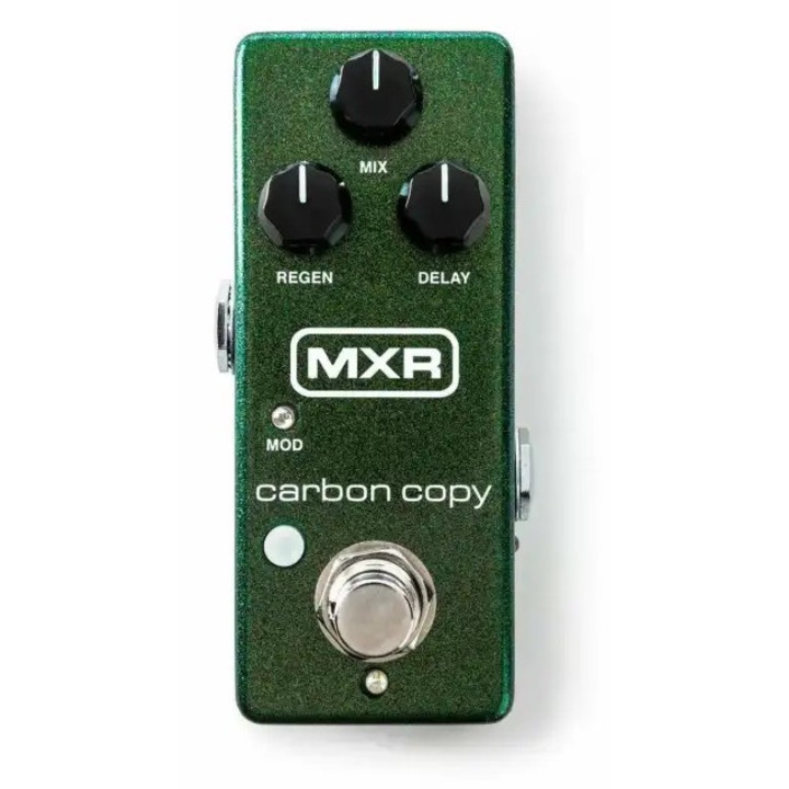 Pedala, Efect, Chitara, Delay, MXR, Carbon Copy Mini M229, Verde Inchis