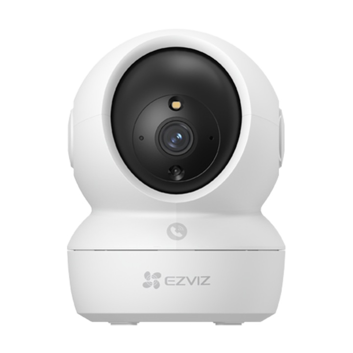 Wi-Fi IP kamera Pan&Tilt, 3K felbontás, kétirányú hang, IR 10m, MicroSD kártya - EZVIZ CS-H6c-R105-1J5WF