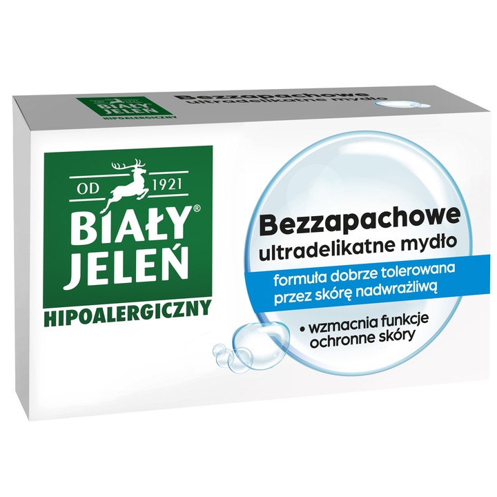 Bialy Jelen hipoallergén szappan, glicerin, 100g