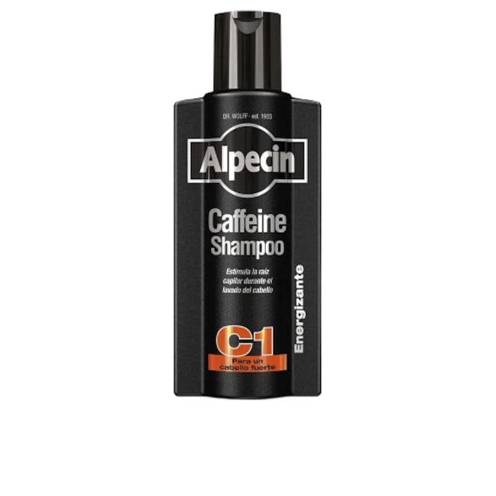 Sampon anti-caderea parului cu extract de cafea neagra Alpecin CAFFEINE BLACK EDITION C1 375 ml
