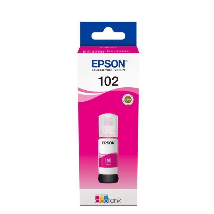 Tintapalack, Epson, 102, EcoTank, bíbor