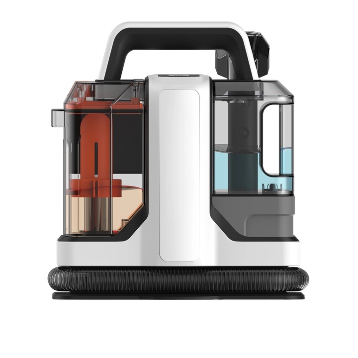 Masina portabila de curatat covoare, putere 750 W, lungime cablu 5.5 m, capacitate cutie de praf 0.6-1l