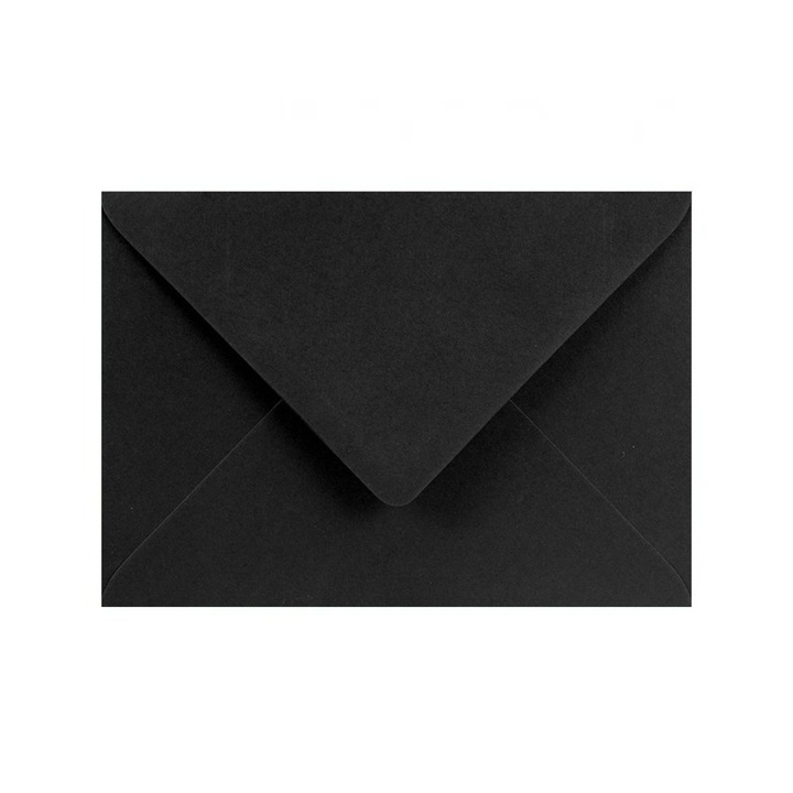 Plicuri negre Shan, 120g/m2, B6, set 10 bucati