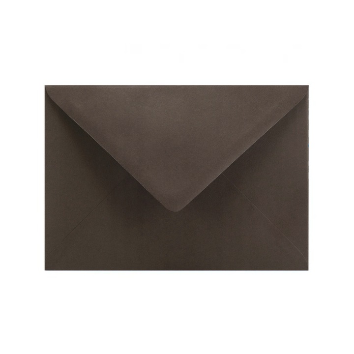 Plicuri Shan set 10 buc, B6, 120g/m2, brun inchis, 125x176mm