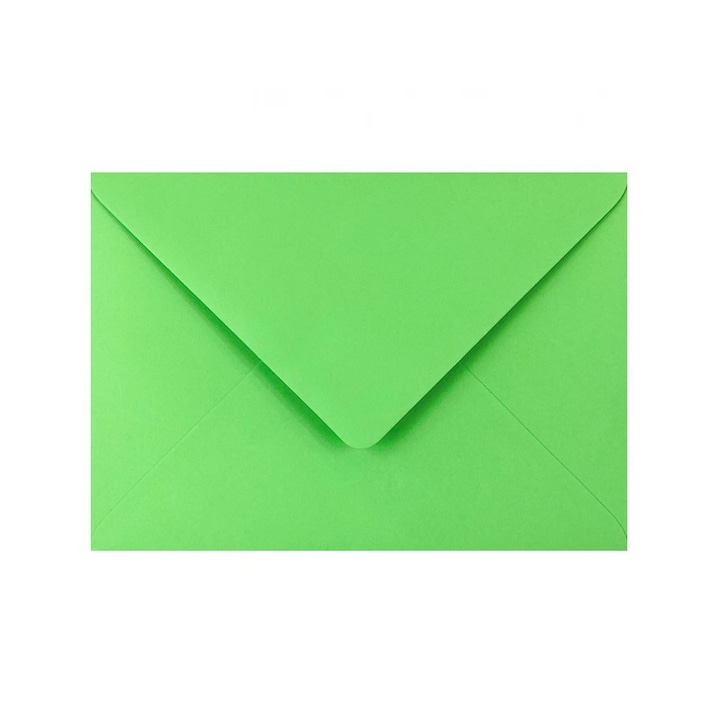 Plic, Mazak, set 10 buc, verde, B6, 125x176 mm