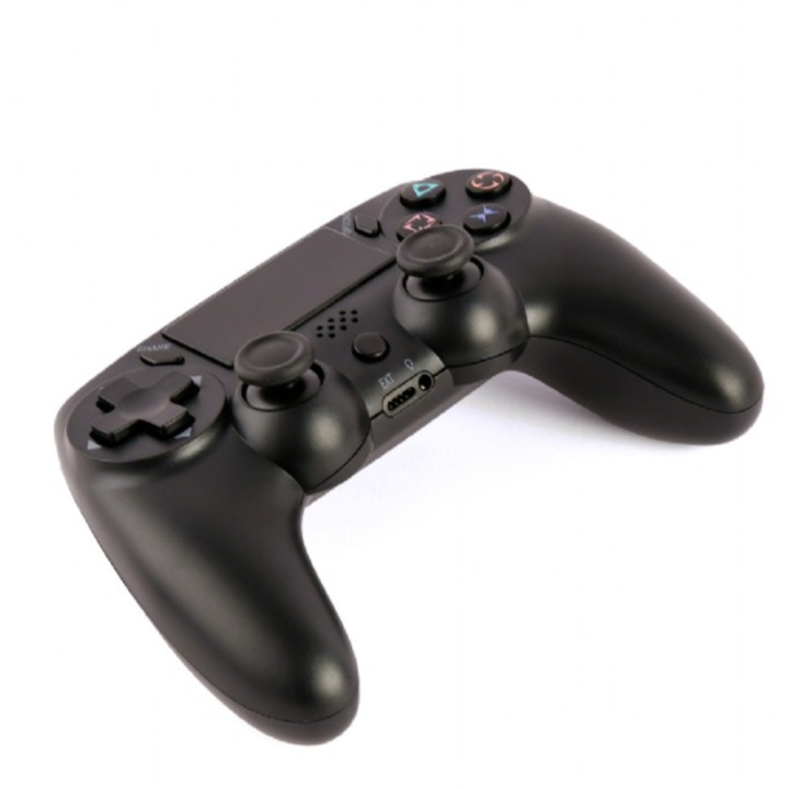 Controller Wireless Gembird JPD-PS4BT-01-BK pentru PlayStation 4 / PC Negru