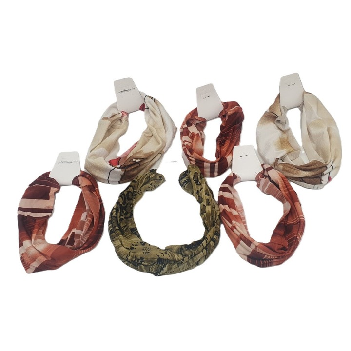 Set 6 bentite de par, SANDEX, multicolor