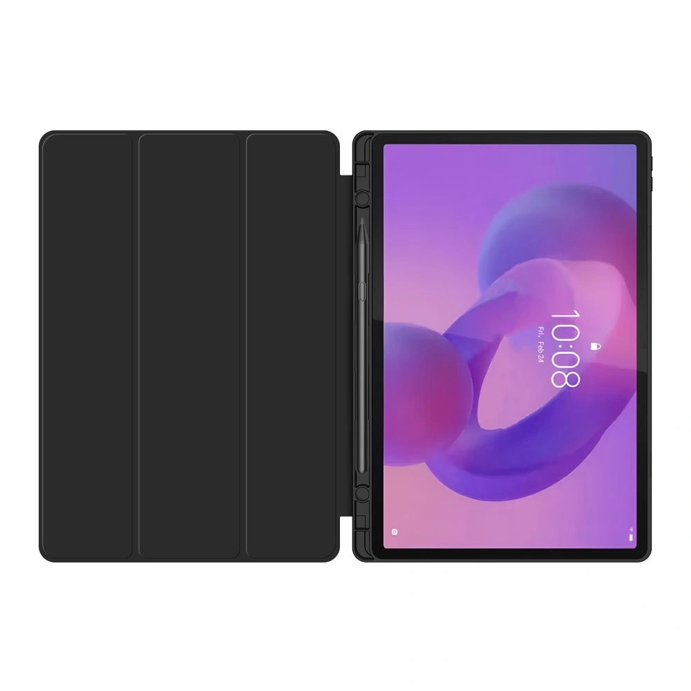 Etui Tech-Protect SmartCase Pen, negru, pentru tablete, cu schowek pentru rysik, 12.7 inch