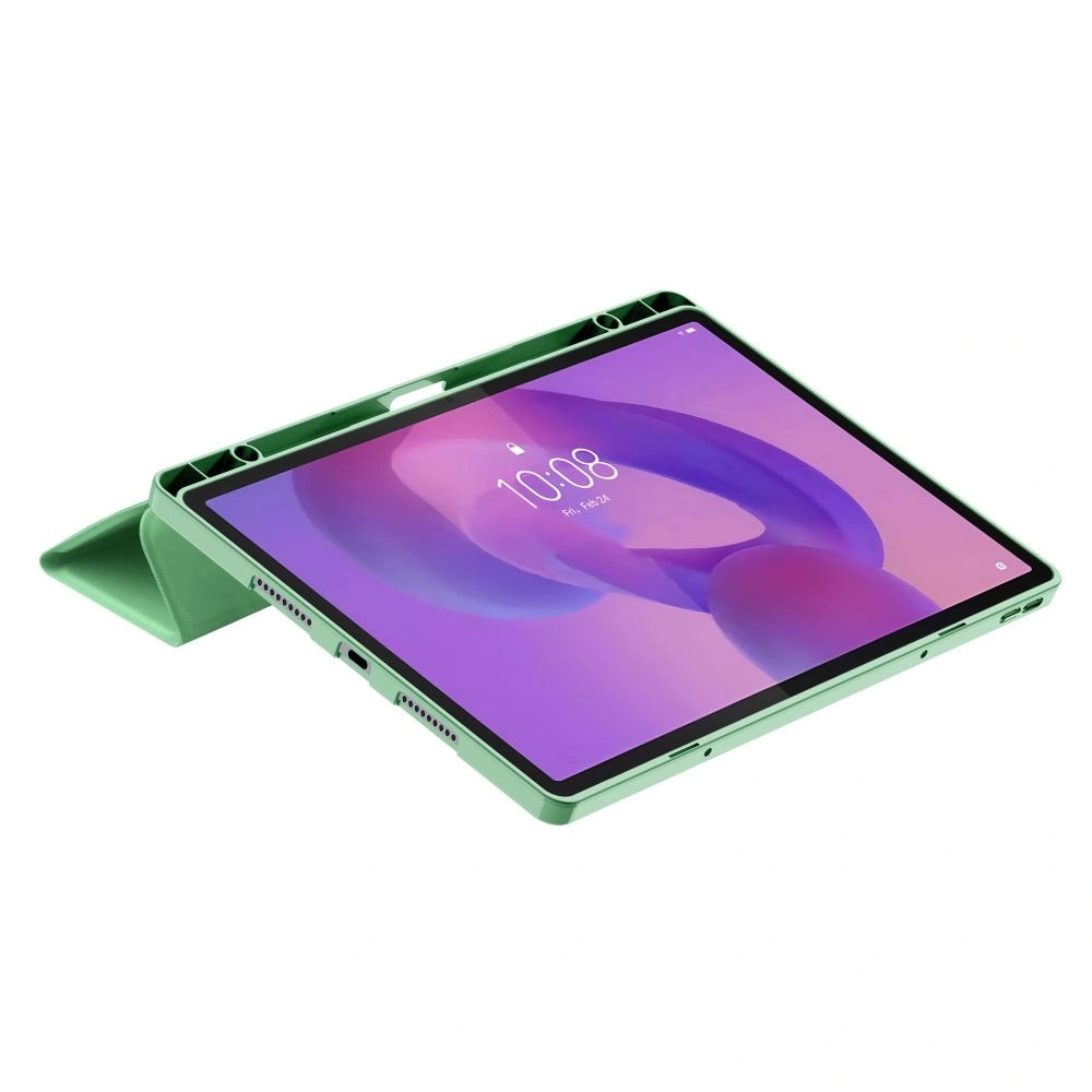 Husa Tech-Protect Smartcase Pen compatibila cu Lenovo Idea Tab Pro 12.7 inch Green