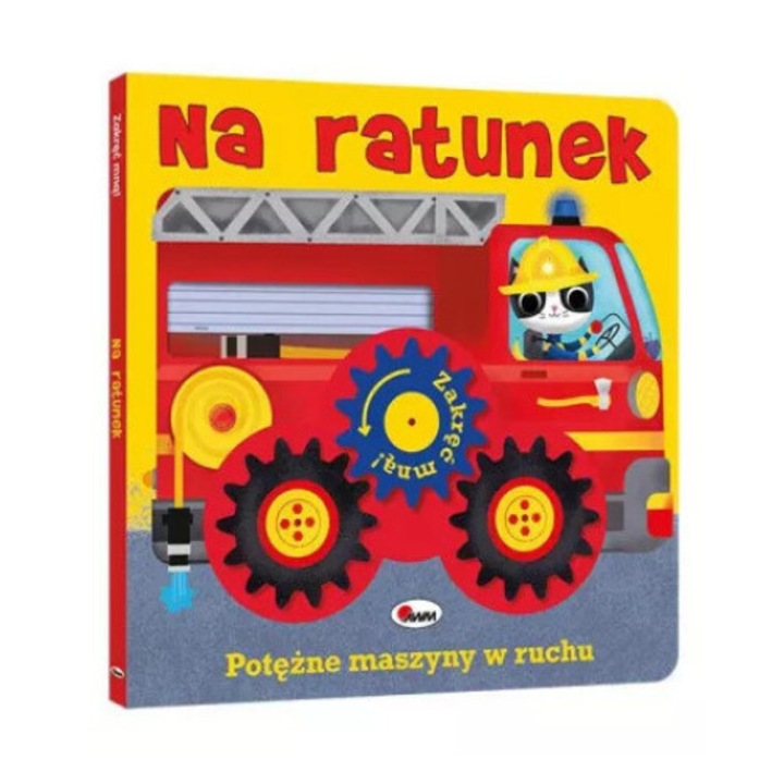 Gyermekkönyv, ZAKREC MNA NA RATUNEK, 2023, színes illusztrációk, egyszerű rímek, lengyel nyelv