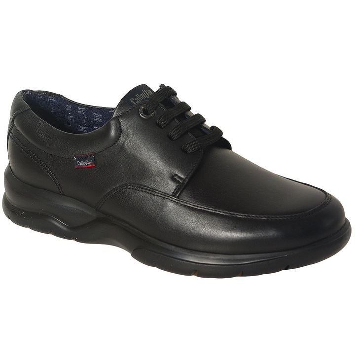 Pantofi barbati 55600, CallagHan, Piele naturala, Negru
