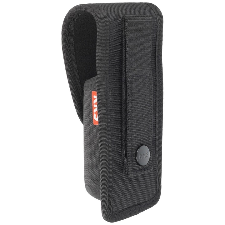 Husa Tactica KKS Pentru Spray Paralizant Rsg Police, Compatibila 50-63 ml, Negru, Material Nylon Durabil Si Impermeabil, Inchidere Sigura Cu Capsa Prym, Prindere Stabila Pe Centura, Ideala Pentru Paza Si Politie, Protectie Impotriva Deteriorarii