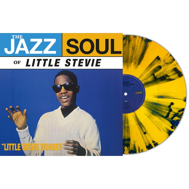 Stevie Wonder - The Jazz Soul Of Little Stevie -Orange/Blue Splatter- (LP)