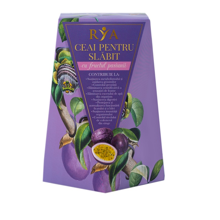 Karcsúsító tea maracuja, Rya, 60 gramm