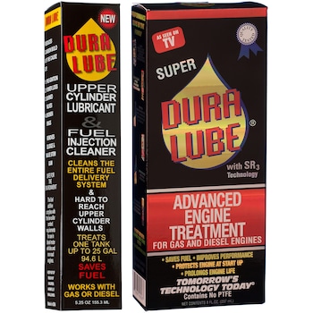 Aditiv ulei motor Super Dura Lube, super concentrat, 237 ml + Curatator de injectoare Dura Lube, 155 ml Aditiv ulei motor Super Dura Lube, super concentrat, 237 ml + Curatator de injectoare Dura Lube, 155 ml