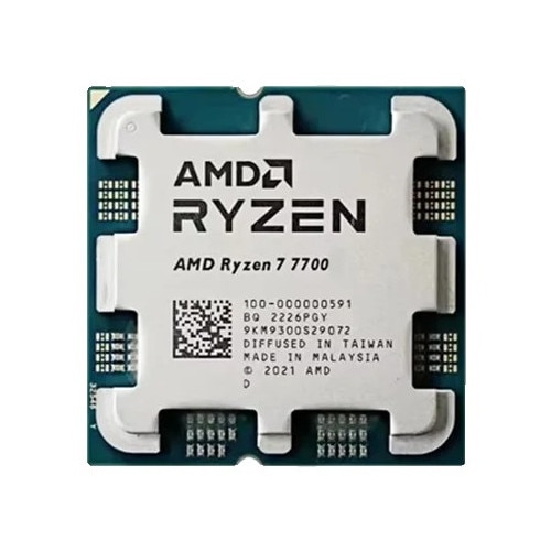 Procesor AMD Ryzen 7 7700, 8 nuclee, 16 fire, frecventa maxima 5.3