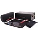 Ochelari de vedere STYLION, model STL281, +2.00, protectie Blue Light, antireflex, negru/rosu, set complet
