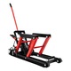 Elevator hidraulic pentru motociclete, capacitate 1500lbs, mobilitate usoara, rosu