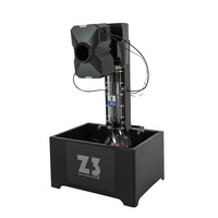 Robot de tenis de masa, capacitate 100 bile, 10 moduri de servire, negru