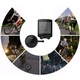 Semnalizare LED cu telecomanda pentru bicicleta, Zola, 8 modele proiectie, 2 moduri de iluminare, diametru tija 25-30 mm, alimentare baterii