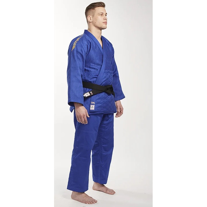 Тениска Legend IJF за джудо кимоно синя 145