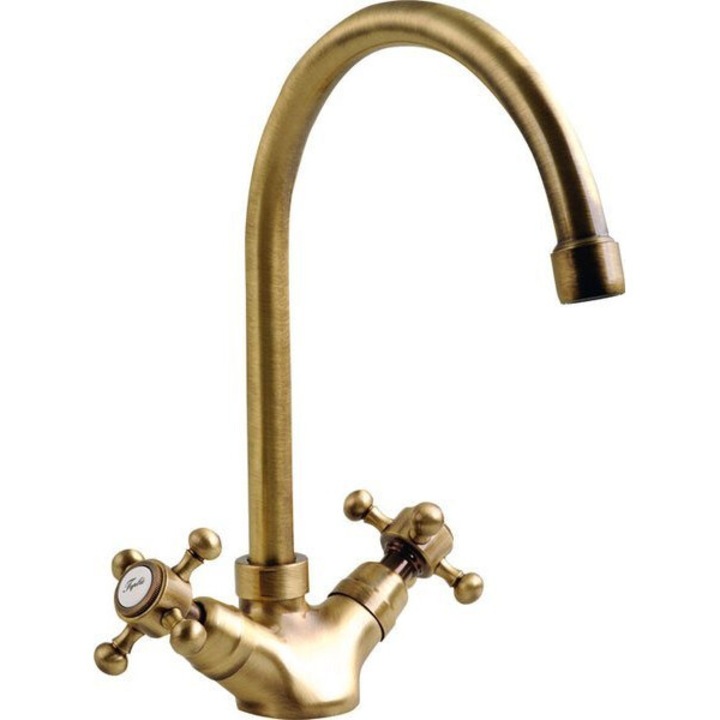 Szaniter csaptelep, Sapho, ANTEA, 275 mm, bronz, forgószelepes, 1,59 kg