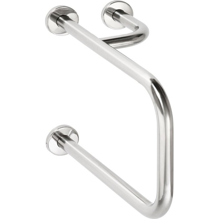 Fürdőszobai állvány, Sapho, egyenes fogantyú, rozsdamentes acél, 120kg, 235x380x776mm