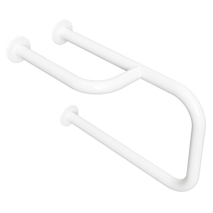 Fürdőszobai fogantyú, Sapho, 235x380x516mm, fehér, 120kg