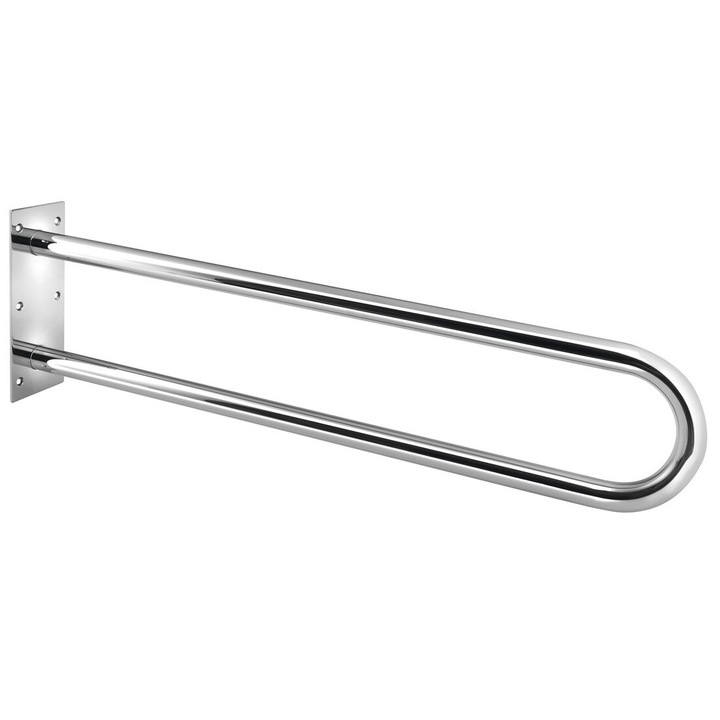 Sapho HANICAP U alakú támasztófogantyú, rozsdamentes acél, 813 mm