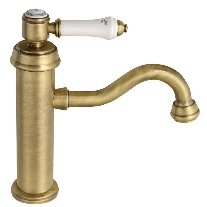 Sapho VIENNA szaniter csaptelep, bronz, 55x218x165mm, lefolyóval