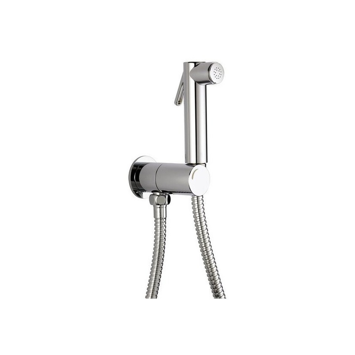 Fürdőszobai csaptelep, Sapho, kézi bidé zuhanyszelep, króm, 50x84mm, 1,465kg