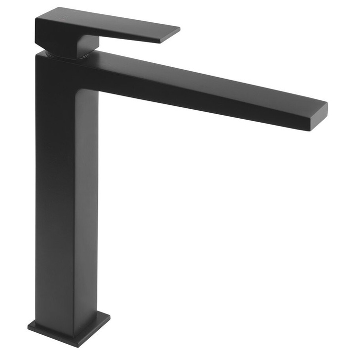Санитарен смесител Sapho DIMY, матово черен, 50x292x189 мм, височина на изхода 242 мм, 25 мм затварящ механизъм