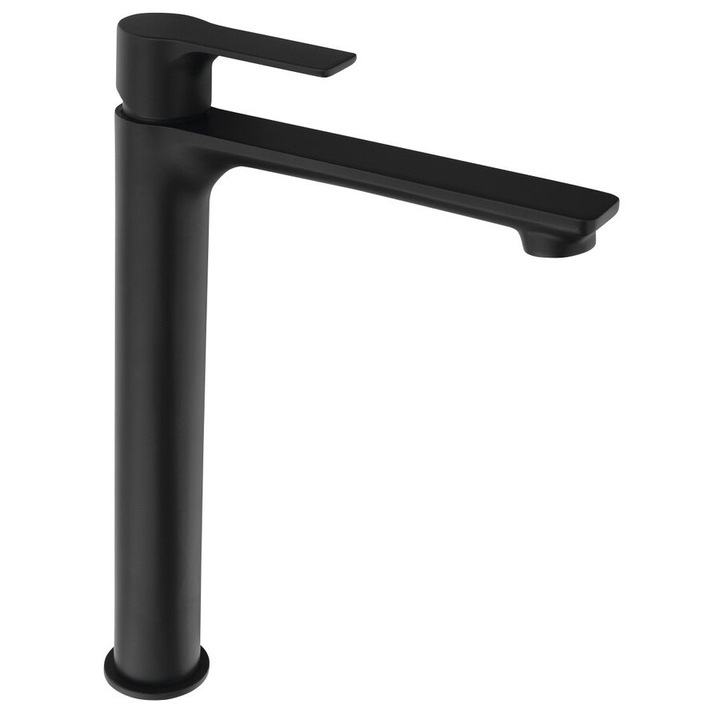 Szaniter csaptelep, Sapho, PAX, 50mm, matt fekete, 316x182mm, 1 szett