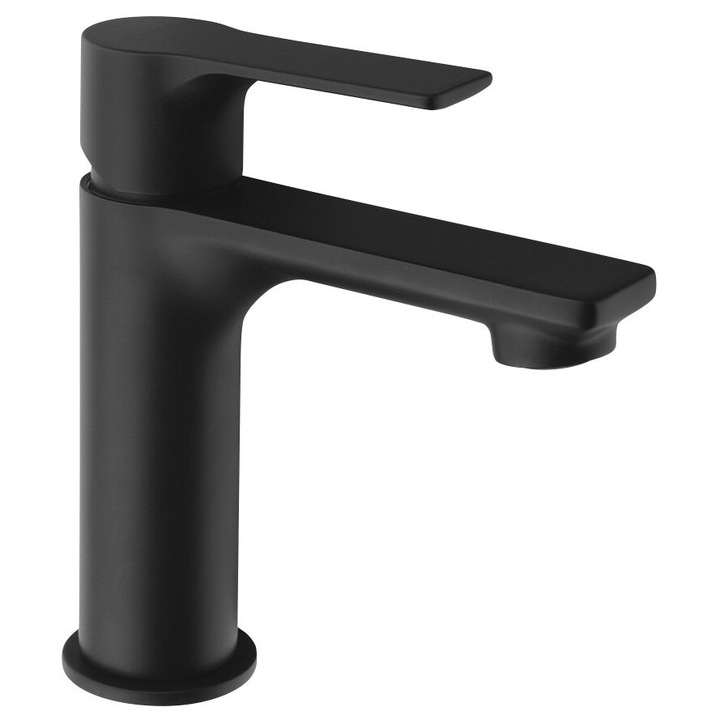 Baterie sanitara, Sapho, PAX, 50x166x112mm, negru mat, 1.736kg