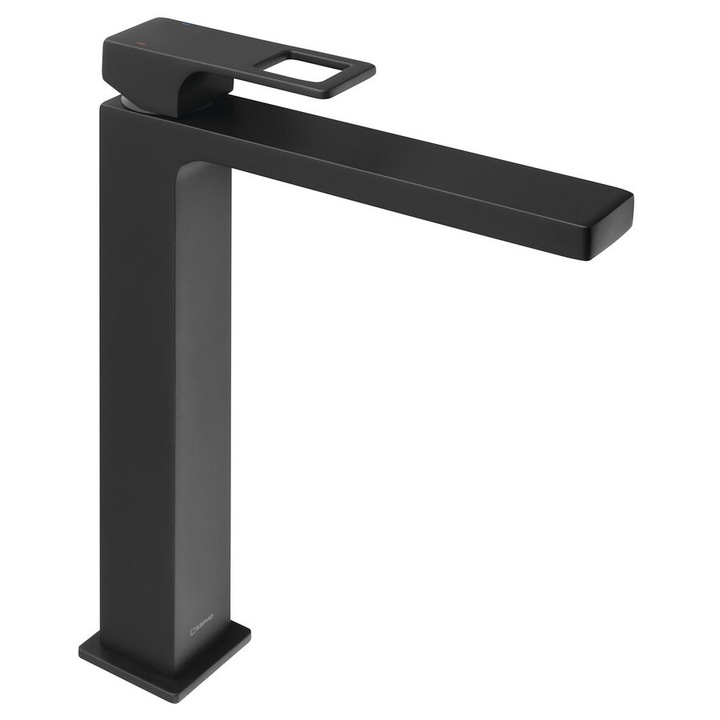 Sapho FORATA szaniter csaptelep, magas, matt fekete, 55x323x185mm, 35 mm-es betéttel, 1 darabos szett