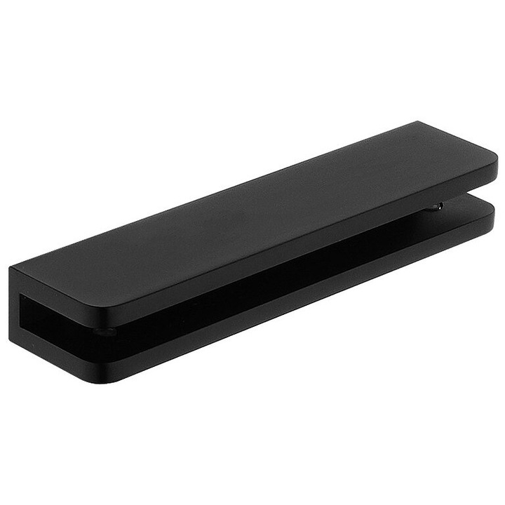 Üvegpolc tartó, Sapho, 150x21x35mm, fekete