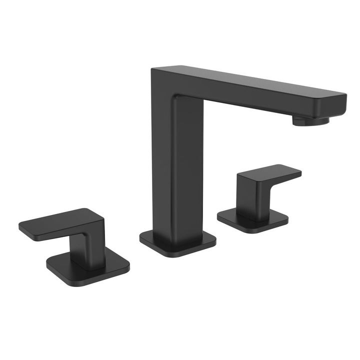 Санитарен смесител, Sapho, модел TURSI, матово черен, 200 мм x 135 мм, 1 бр.